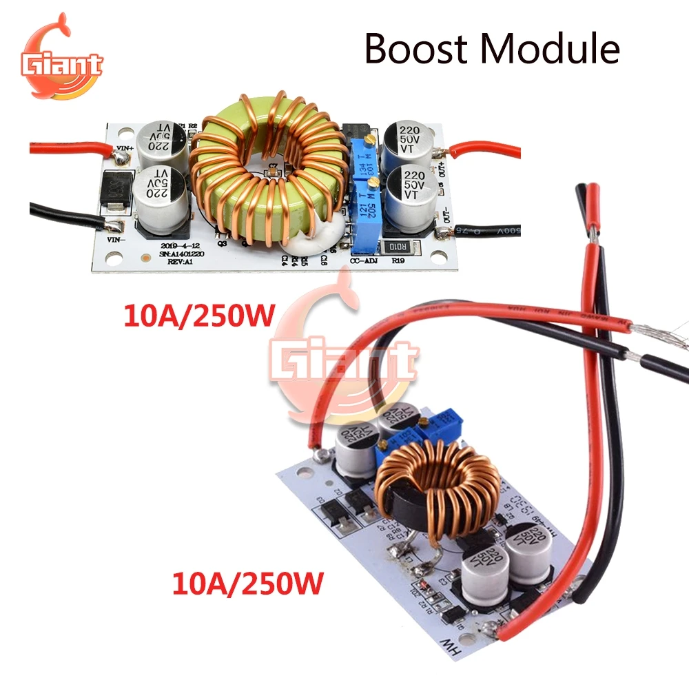 DC-DC250W500W10AStepUpBoostConverterConstantCurrentPowerSupplyLEDDriverDC10V-40V8.5V-48VVoltageRegulatorModule-AliExpress