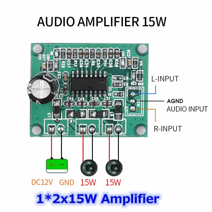 Upgraded 30W MP3 WMA 9-12V Decoder Board With Remote Control,Amplifier Wireless Audio Module USB FM TF Radio BT5.0 Car Player mp3player juice MP3 Players