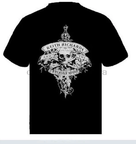 Keith Richards X-Pensive Winos музыкальная футболка в стиле панк-рок S-M-L-XL-XXL Новый Модный