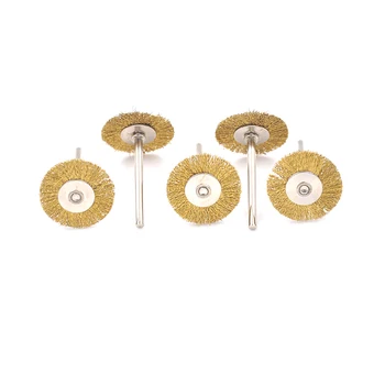 

5Pcs 25mm Polishing Brush Wire Wheel Brushes for Drill Rotary Polishing Grinding Tools Stainless Steel Tool