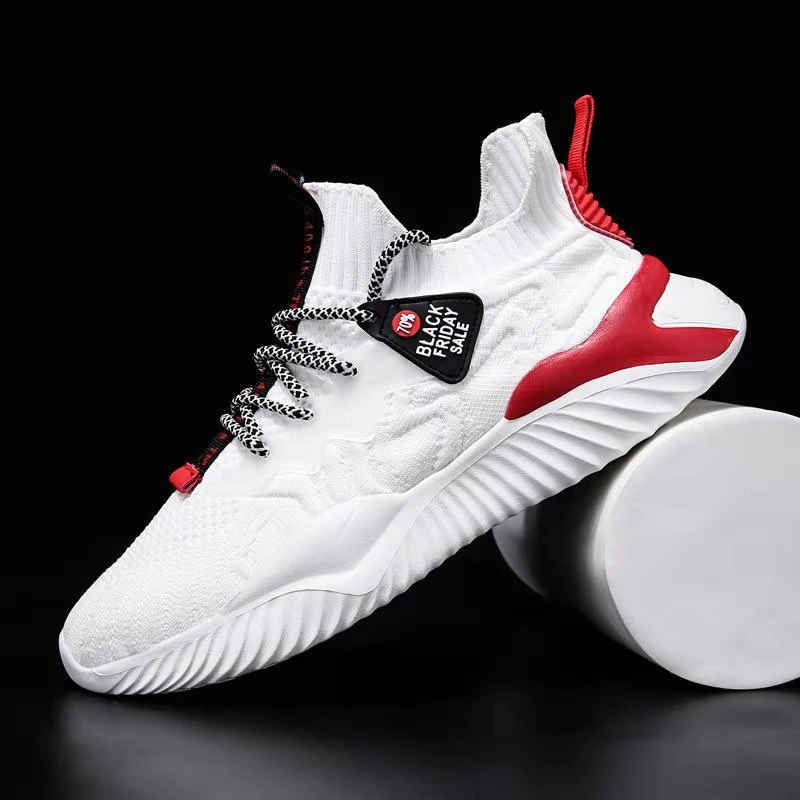 Novedad de verano zapatillas de deporte ligeras y transpirables para hombre, zapatos de deporte masculinos, a la moda, para exteriores, encaje Casual| Zapatos informales de - AliExpress