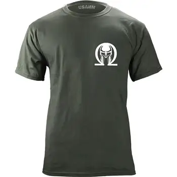 

2020 New Summer double side Men Tee Shirt Classic Molon Labe T-Shirt