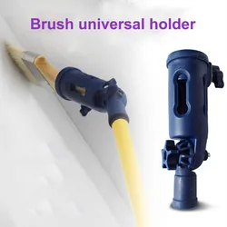 Paint Brush Extender Paint Roller Extension Pole Clamping Tool Multi-Angle Telescopic Rod Paint Handle Tools for Painting