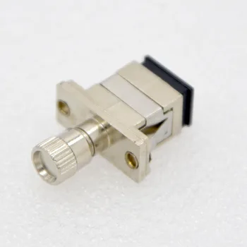 

1 Pcs NEW Fiber Optic Adapter Connector SMA-SC Metal Adapter Fiber Optic Flange Coupler Special