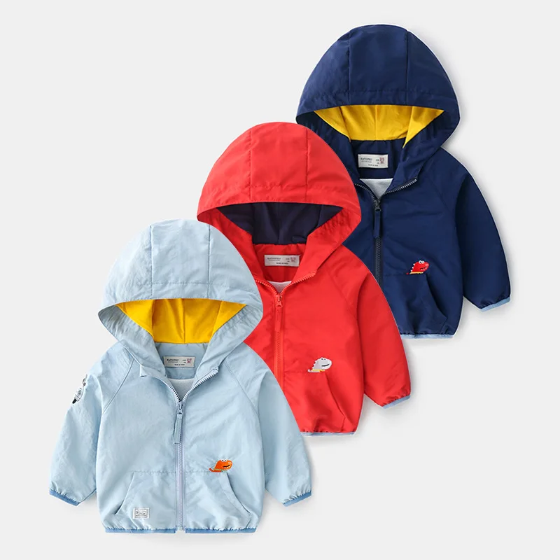 

Children Jackets Autumn Spring Kids Outerwear Coats 2020 Cute Cartoon Jackets For Boys Baby Boys Girls Windbreaker Clothes 2-8T