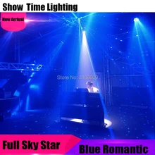 Новое поступление Романтический синий лазер полное небо Звезда диско лазер 12 луч синий лазер использовать для пения танцев DJ дома вечерние KTV Рождество