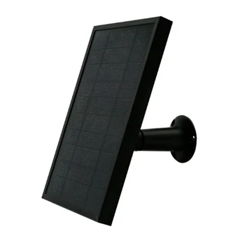 

Solar Panel for Security Camera 5V Wall Mount Outdoor Weatherproof Solar Power Charging Panel for Home System Android Interface