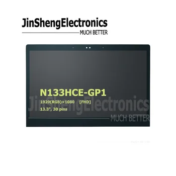 

for dell 7373 N133HCE-GP1 13.3'' TFT LED lcd Display glass+ Screen Full assembly replacement 2 TWO hole without touch /frame