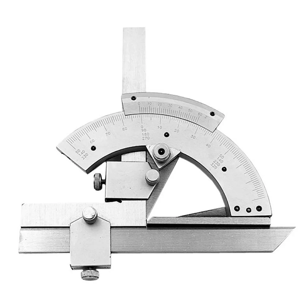 US $25.16 Multifunctional 0320 Precision Vernier Angle Ruler Universal Bevel Protractor Measuring Finder Woodworking Measuring Tools