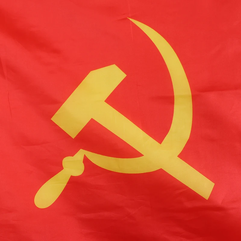 Red CCCP Flag 90x150mm Union of Soviet Socialist Republics3*5 ft Indoor/Outdoor USSR FLAG Country Russian Banner