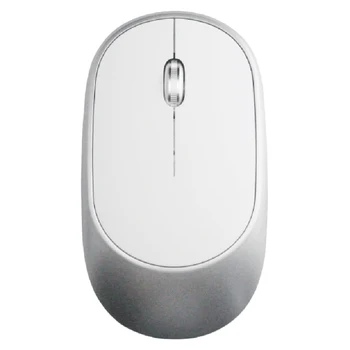 

2.4G Wireless Optical Mouse 1600DPI Rechargeable Office Home Notebook Mute Mouse(Silver)