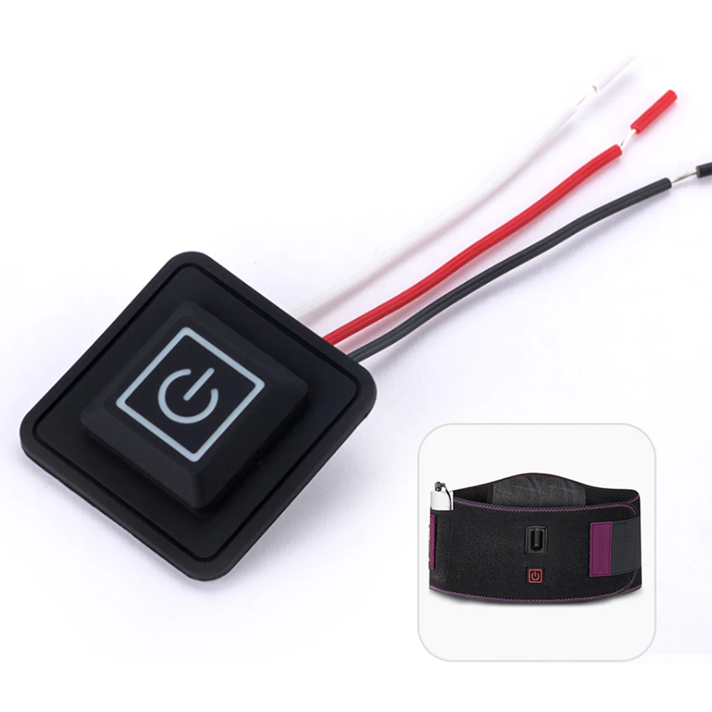 1Pcs 3.7-12V DIY Temperature Controller Rheostat Silicone Button Switch | Обустройство дома