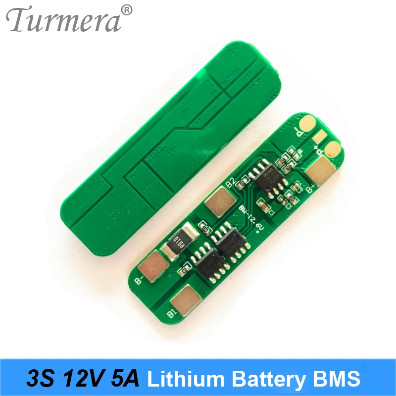 Turmera 3S 12 6 V 5A литиевая батарея BMS защищенная плата для отвертки Электрический