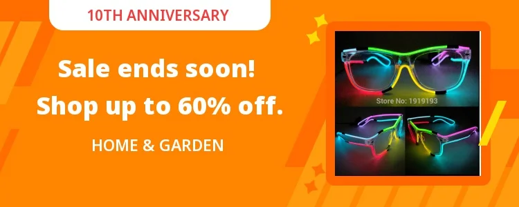 [10th Anniversary]#Home & Garden: Sale ends soon! Shop up to 60% off.