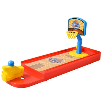 

1 Set Of Children'S Toys Mini Basketball Stand Projection Bracket Toy Children'S Desktop Puzzle Interactive Toy Education Basket