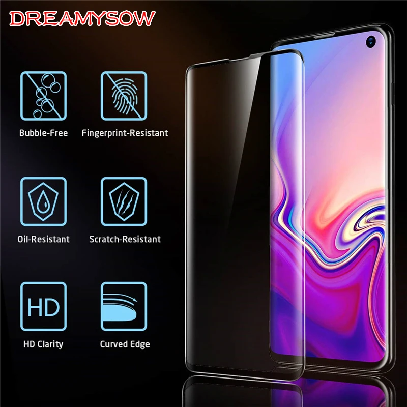 

11D Full Curved Screen Tempered Glass For Samsung Galaxy S8 S9 S10 Plus S10E Protector For Samsung Note 8 9 S7 S6 edge plus Film
