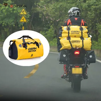

Waterproof Motorcycle Rear Tail Bag Travel Dry Bag Back Seat Bags Motorbike Sport Luggage Pack Saddle Bag R1200GS C400X F750GS