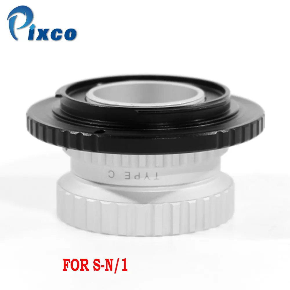 Pixco S-N/1 объектив адаптер Костюм для S Крепление объектива к C крепление камеры+ для C крепление пленочная линза для камеры Nikon 1