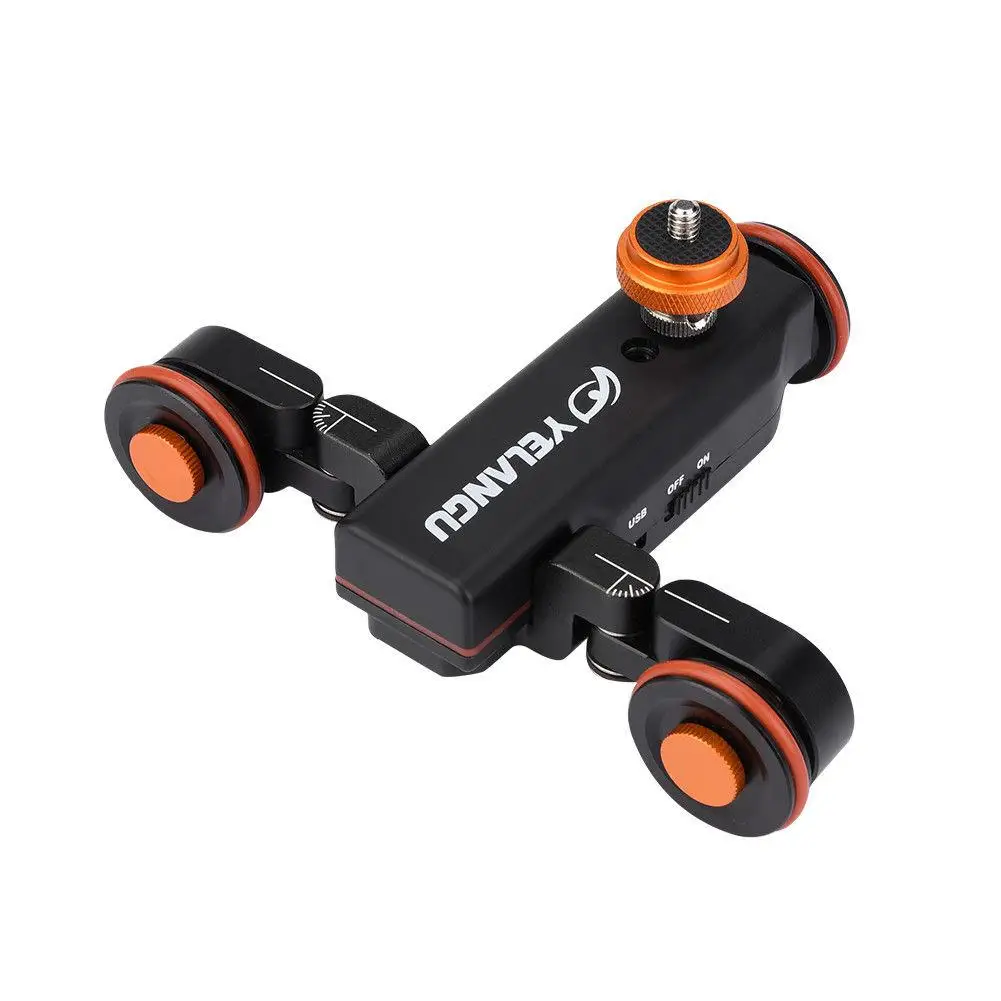 

TWISTER.CK YELANGU Electric Auto Dolly Video Car Motorized Track Slider Skater for Camera