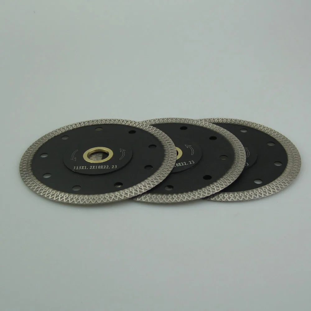 Best Quality 3Pcs/set 115mm 4.5 inch Porcelain Tiles Diamond Cutting