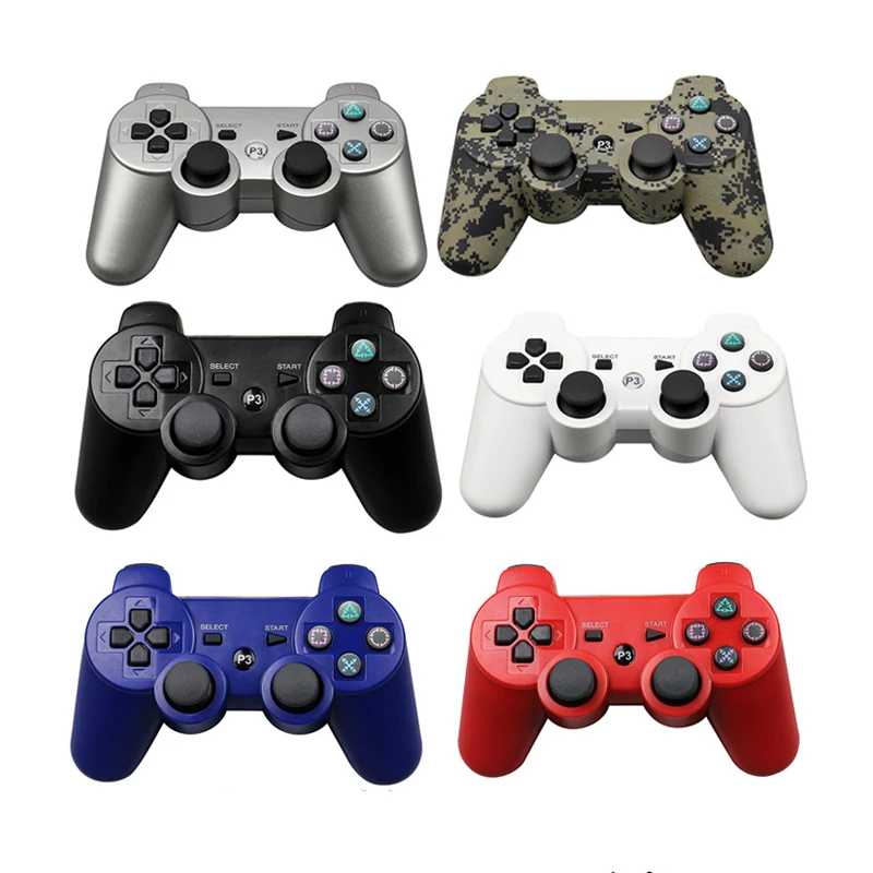 

For PS3 Wireless Bluetooth Game Controller 2.4GHz 7 Colors For SIXAXIS Playstation 3 Control Joystick Gamepad r25