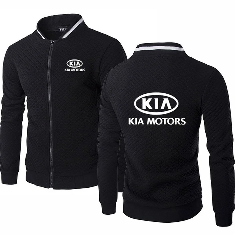 2021Spring Autumn Men's baseball jacke men for KIA Motors Car Logo