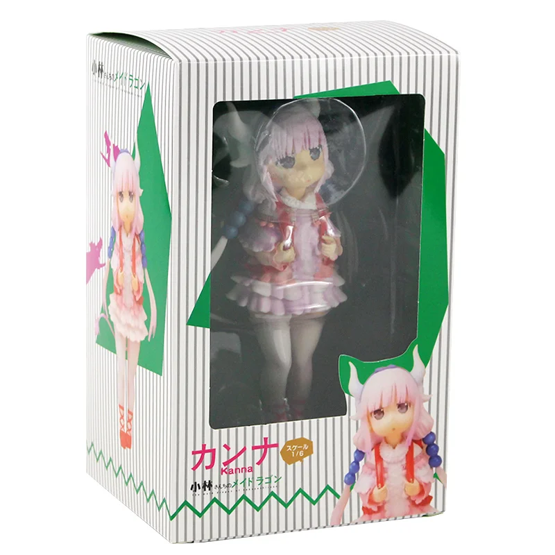 Аниме Kanna Kamui фигурка игрушки дракон мисс Кобаяши горничной каваи Лолита модель куклы