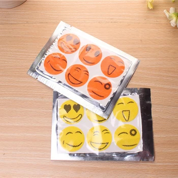 

2020 60Pcs Natural Anti-Mosquito Patches stickers Outdoor Indoor Portable Camping Adult Children Cute Repellent Patches Stickers