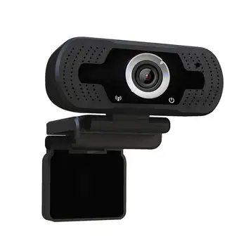 

1080P Mini Webcam 1080P Computer PC Web USB Camera with Microphone Rotatable web cam for Live Broadcast Video Calling Conference