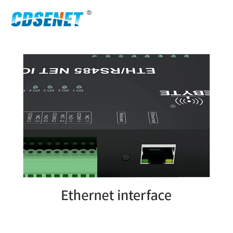 Ethernet RS485 12 способ сети IO контроллер Modbus TCP RTU Аналоговый Цифровой вход релейный выход главный рабочий разъем подключения