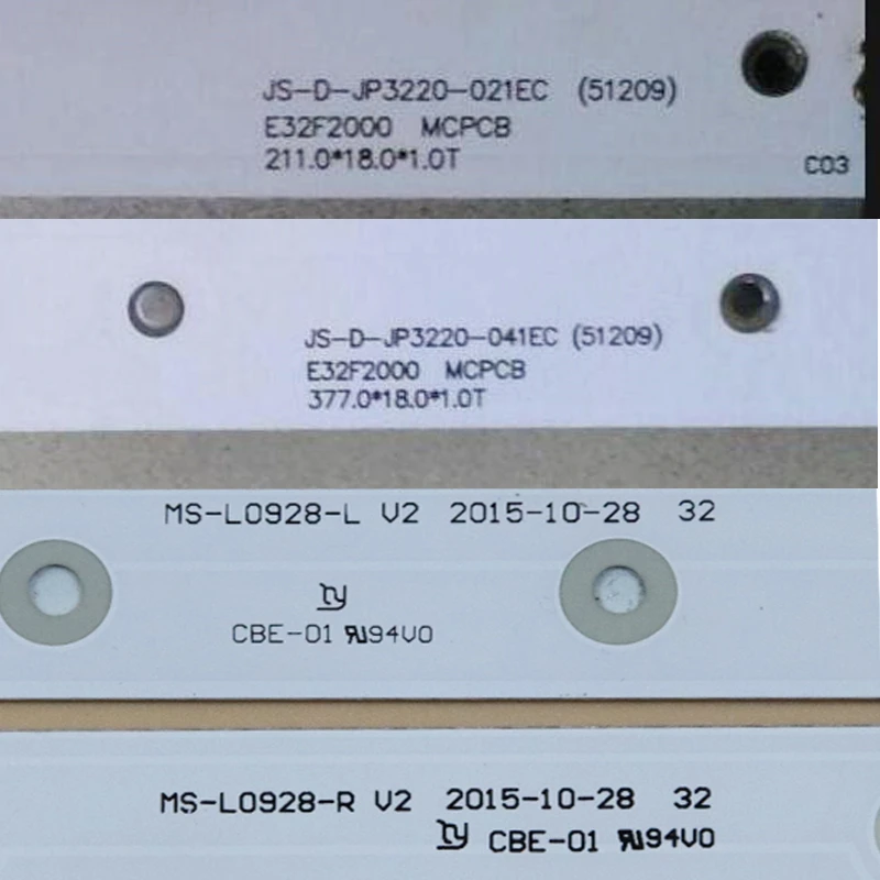 Akira 32LED38P  TV LED   32 LED Ʈ Ʈ JS-D-JP3220-041EC Ʈ ŰƮ LED  MS-L0928-LR  