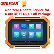 Serviço de atualização de um ano para obdstar x300 dp/x300 dp mais desconto de tempo limitado