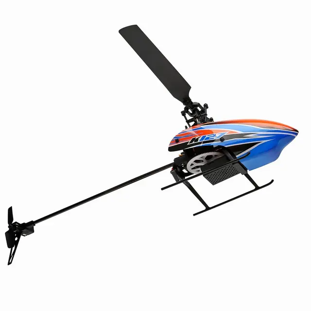 WLtoys XK K127 Self Stabilizing 6-Axis Gyroscope 4CH Flybarless Altitude Hold RC Helicopter Body Gift For Kids 2