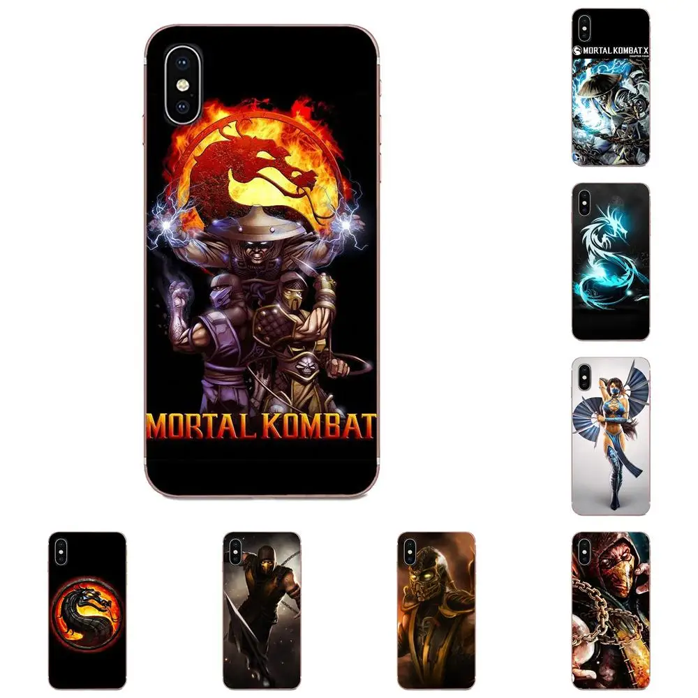 Mortal Kombat дизайн для Xiaomi Redmi Примечание 8 8A 8T 10 K30 5G Motorola Moto G G2 G3 G4 G5 G6 G7 плюс Роскошный