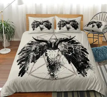 

Antelope Duvet Cover Set Retro Geometry Bedding Set Grey Beds Set Home Textiles Microfiber For Teens Boys Bedspread