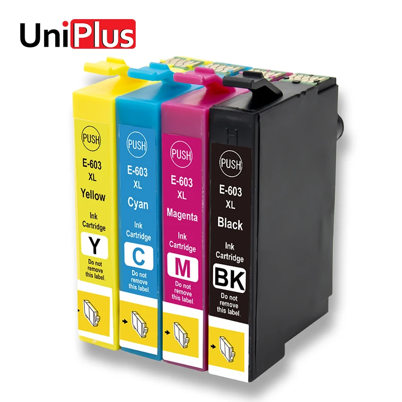 UniPlus cartucho de tinta E 603 T603, Compatible con Epson 603 XL, XP 4100  de impresora XP 4105 WorkForce 2810DWF 2850DWF 2835DWF|Cartuchos de tinta|  - AliExpress
