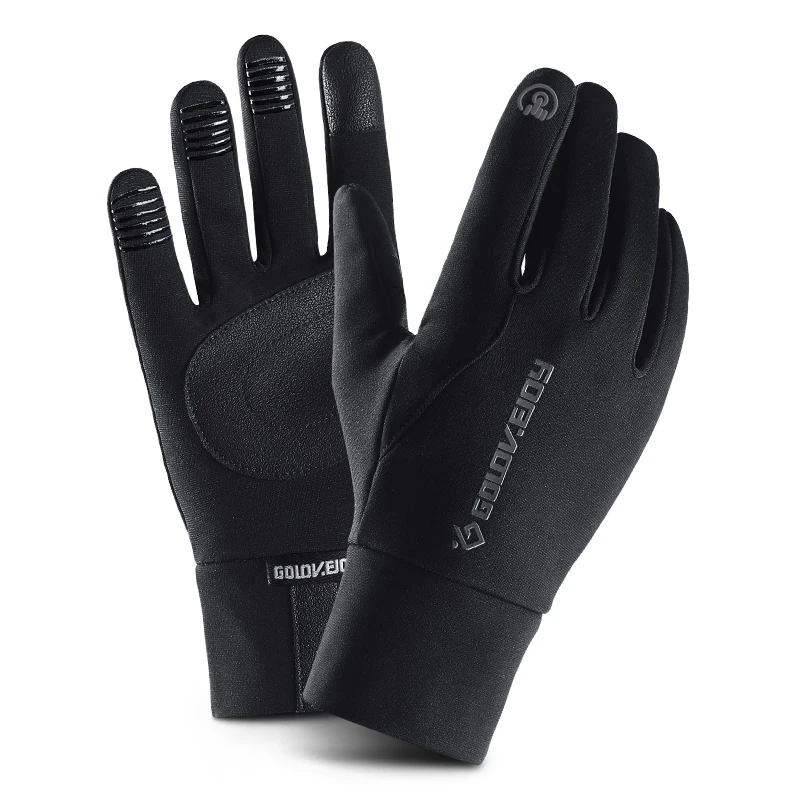 Guantes Para Bicicleta Mtb велосипедные перчатки полный палец зима тепловой ветрозащитный сенсорный экран противоскользящие велосипедные перчатки для мужчин и женщин