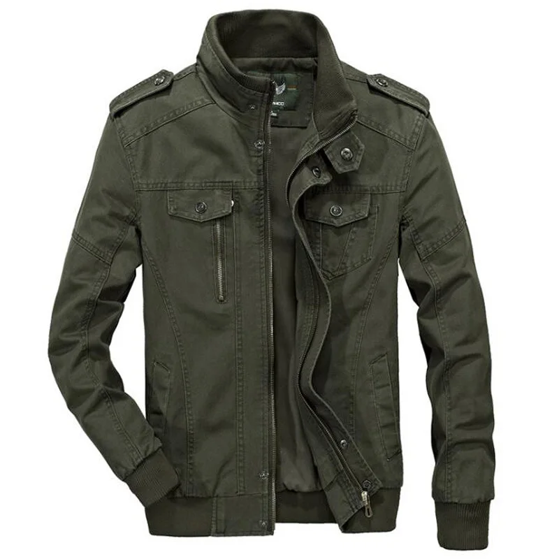 

Winter Jacket Men Casual Outwear Cotton Army Windbreaker Jackets Men's Streetwear Bomber 5XL 6XL Coats Men Clothes Hot New
