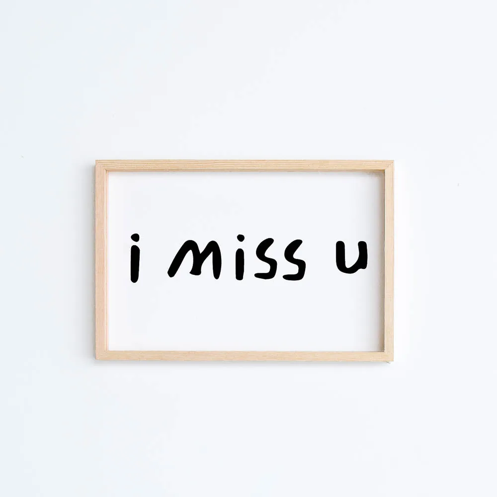 

Funlife Chinese Character Lines Sentence Simple Transparent Acrylic Decorative Picture Living Room INS-Style Hanging Painting PT