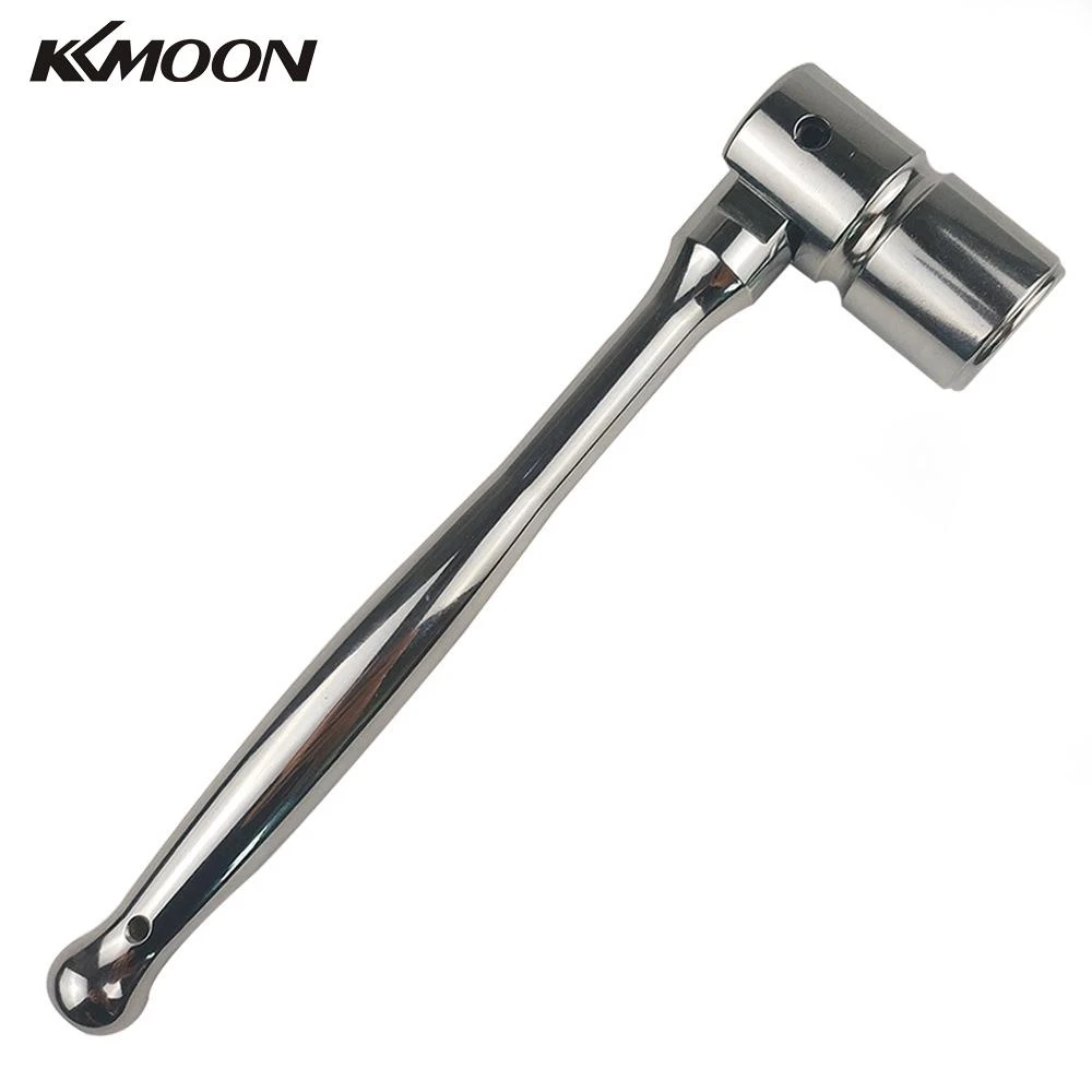Kkmoon ユニバーサルストレートシャンクプラグ 3 8インチ ハンドツール 180度スイベルドライブ スパークレンチ ヘッドラチェットレンチ Wrench Aliexpress