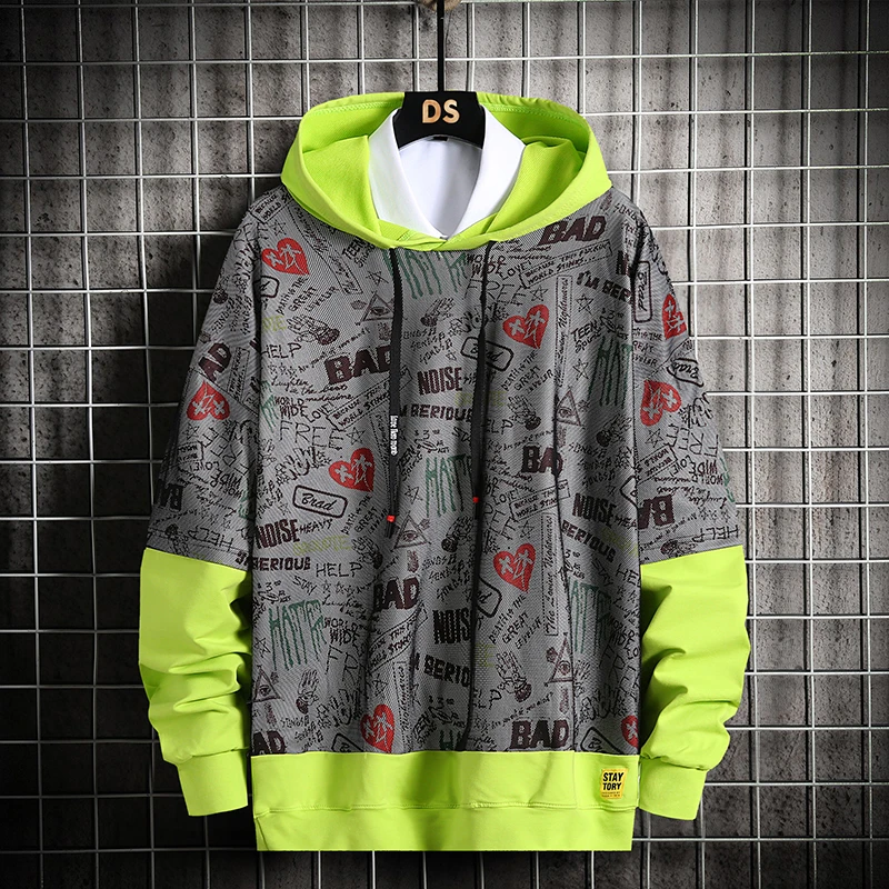 

Fashion Men Hoodies 2020 New Spring Autumn Casual Printing Hoodies Sweatshirts Men Street Hip Hop Hoodies Male Drop Shipping