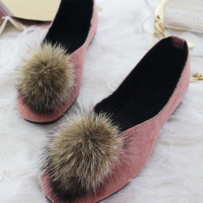 

2020 Flock Women's Flats for New Summer Slip-On Round Toe Casual Flat Shoes Basic Ballet Shoes Woman Size Plus Women Flat Shoes