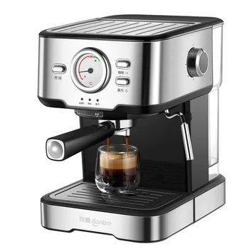 

1050W/20Bar/1.5L Italian Coffee Machine Electric Semi-automatic Coffee Maker High Pressure Extraction/Double Temperature Control