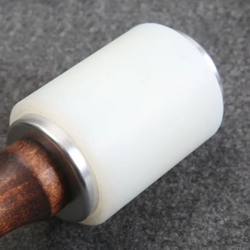 Кожаный резной молоток инструмент для печати DIY ремесло пробойник для кожи резка шьем нейлоновый молоток инструмент с деревянной ручкой кожевенное ремесло Резьба