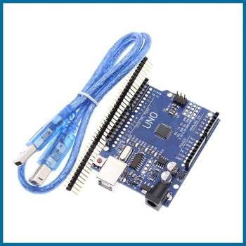 S ROBOT UNO R3 CH340G+MEGA328P Chip 16Mhz For Arduino UNO R3 Development board + USB CABLE EC13 keynes s philosophical development