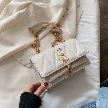 

Luxury Women Handbags Famous Brand Bag 2020 Tassel Designer Women PU Leather Shoulder Crossbody Bags Female Travel Crossbody Bag