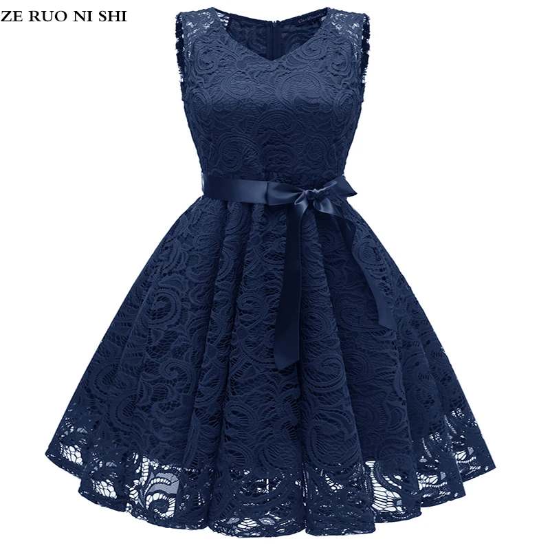 

Ladies elegant ladies dress princess dress pleated V-neck belt sweet party dress female A-line swing dress new white lace dress