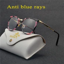 Синий светильник, прогрессивные многофокусные очки для чтения, унисекс модные кошачьи женские прогрессивные оптические очки FML