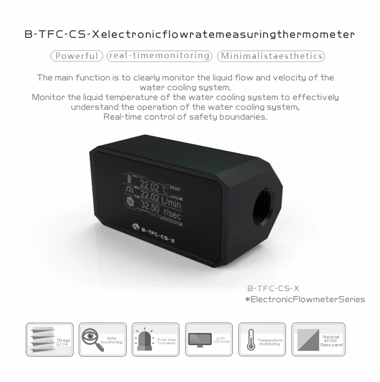 de Refrigeração de Água, 3 em 1, B-TFC-CS-X