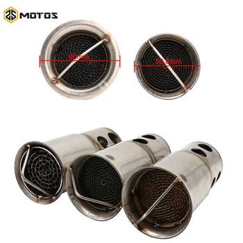 

ZS MOTOS Motorcycle Universal 51/60MM Three Models Catalyst DB Killer For Exhaust Muffler Silencer Noise Sound Eliminator